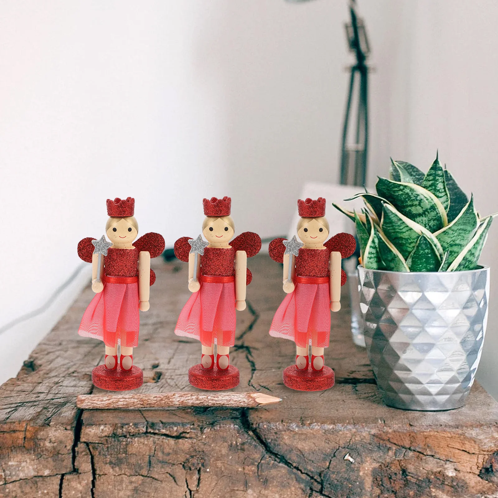ของตกแต่งคริสต์มาสรูปนางฟ้านัท - Nutcracker Figurine บทวิจารณ์และราคา