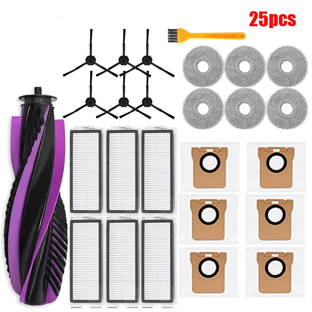 Ersatzteile für Roboter-Staubsauger JONR P20 PRO, Hauptseitenbürste, Hepa-Filter, Mopp, Staubbeutel, Ersatzteile