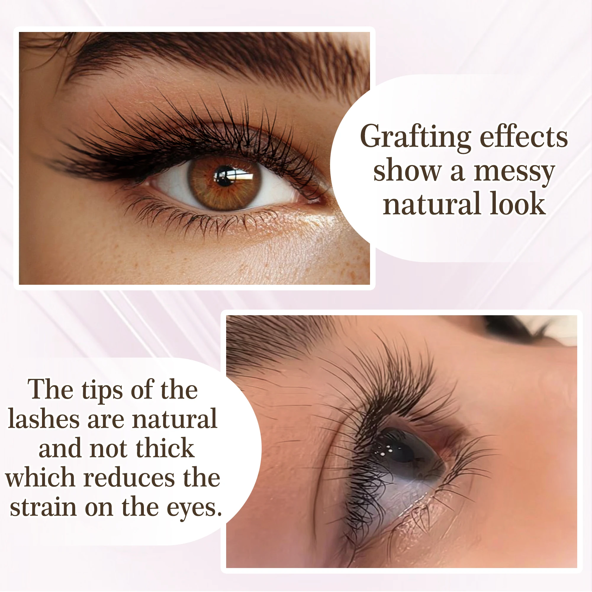 CoMango 1D 2D Y fox wimper extensions natuurlijke zachte 2d wimpers C/D/LC premade fan technische vezels gratis verzending