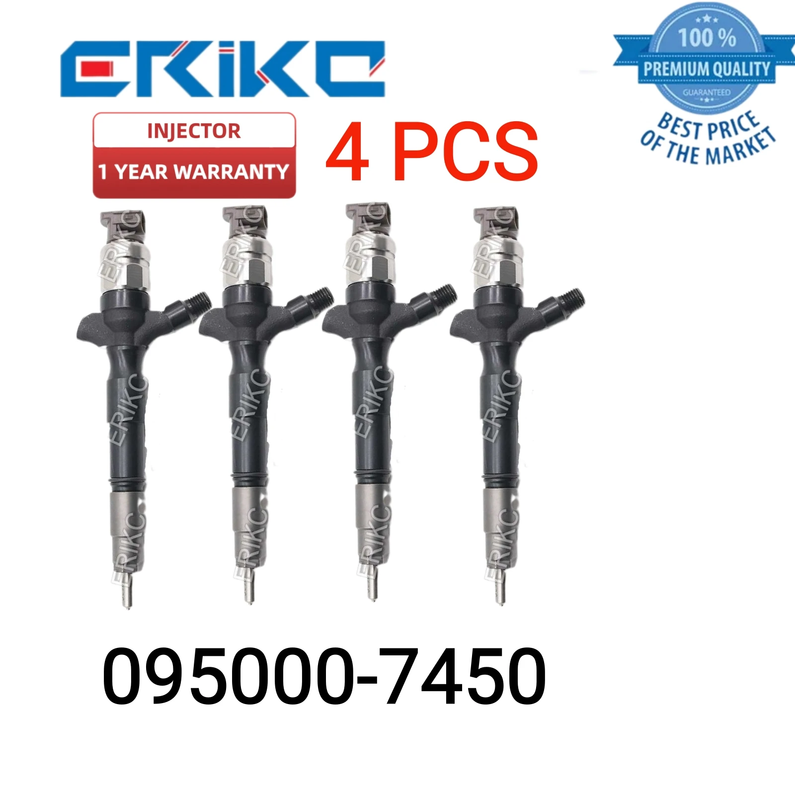 

4 PCS 095000-745# Fuel Injector Parts 23670-30120 23670-30230 23670-30290 23670-39165 095000-6710 23670-39166 for Toyota