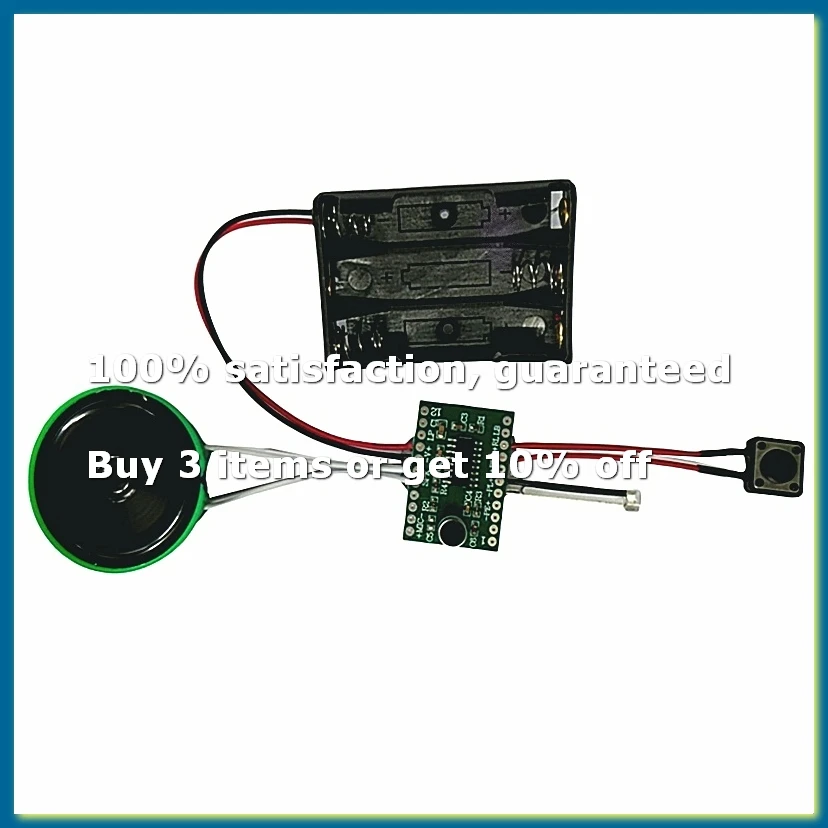 Light-Controll Recording and Sound Module Light-Activated Playback 4 Minutes of Dry Battery Light-Sensing Recording B-A82Z