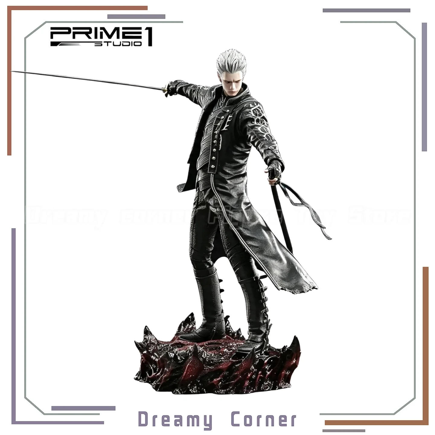 【In Stock】Prime 1 Studio Devil May Cry 5 Vergil 1/6 Scale Figure