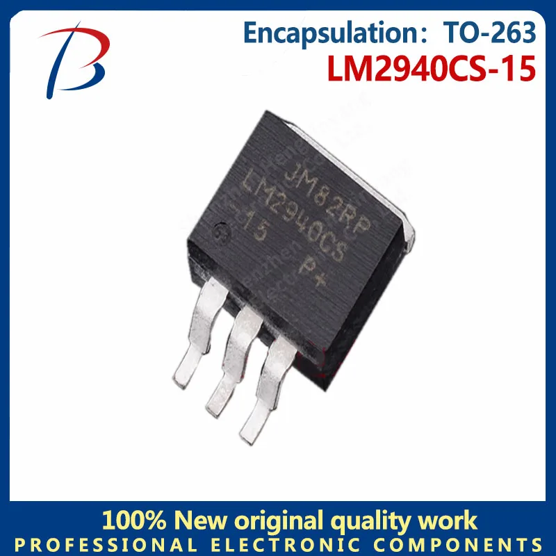 10PCS LM2940CS-15 silkscreen LM2940CS package TO-263 linear regulator chip