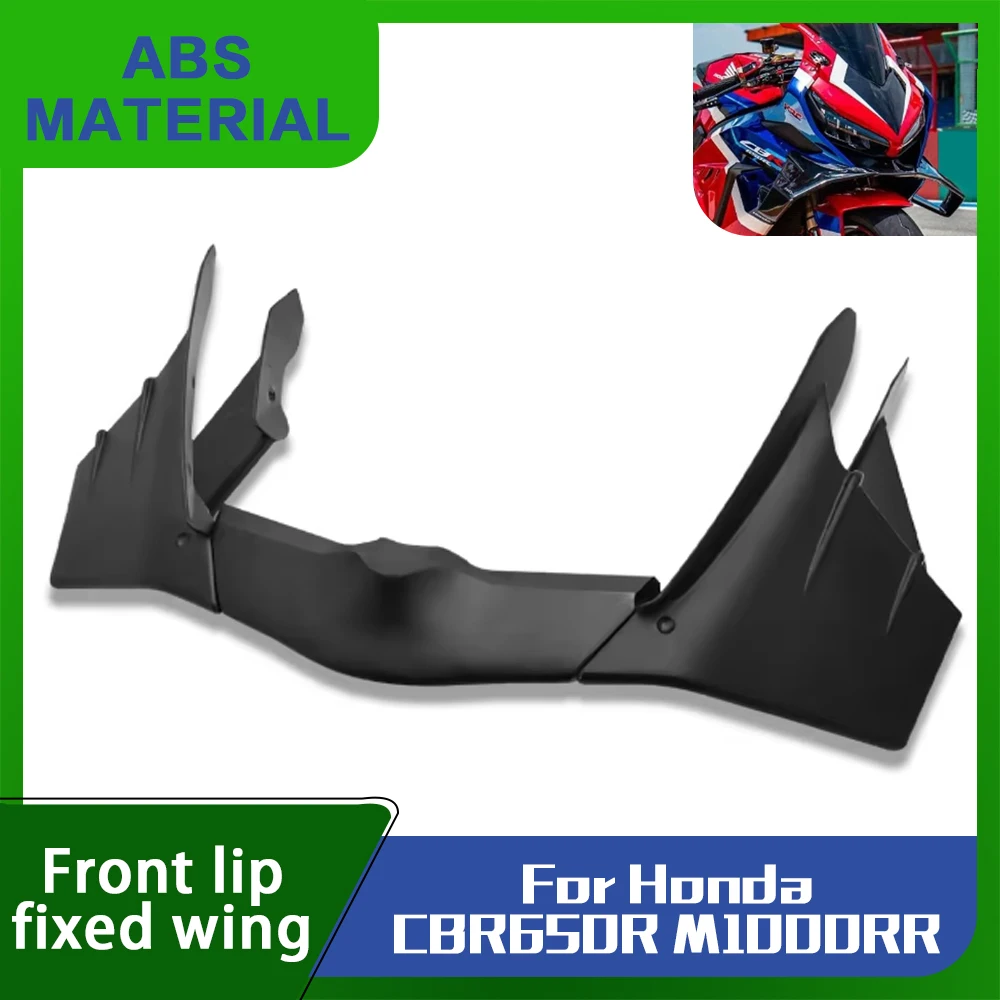 For Honda CBR650R M1000RR cbr650r motorcycle Front spoiler Lower spoiler lower lip DOWNFORCE NAKED FRONTAL SPOILERS accessories