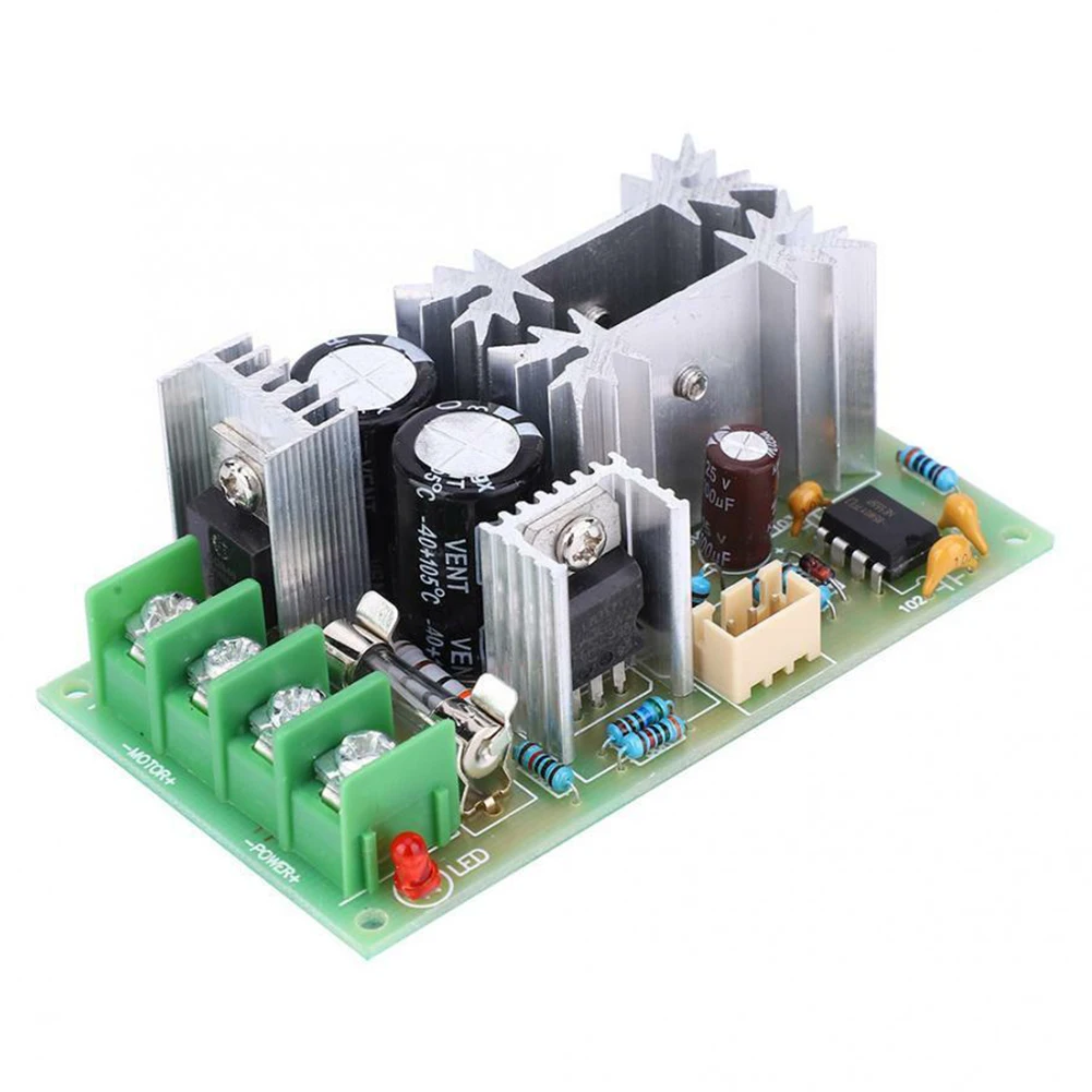 Speed Controls Speed Controller 1200W 12V/24V/36V/48V/60V 77*45*28mm DC Motor PWM FAN Controller Speed Control Module Automation