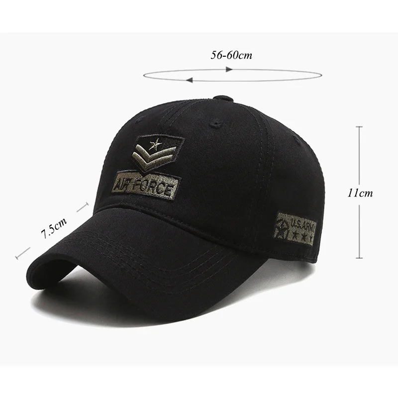 الرجال العصرية قبعة بواقٍ للشمس الكورية نمط عادية قناع قبعة الربيع/الخريف الرياضة في الهواء الطلق قبعة الشمس التمويه قبعة عسكرية قبعة بيسبول #2