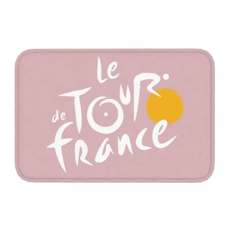 Personalized Door Mat Non-slip French Bicycle Bathroom Kitchen Bedroom Carpet 40x60cm 80X120cm