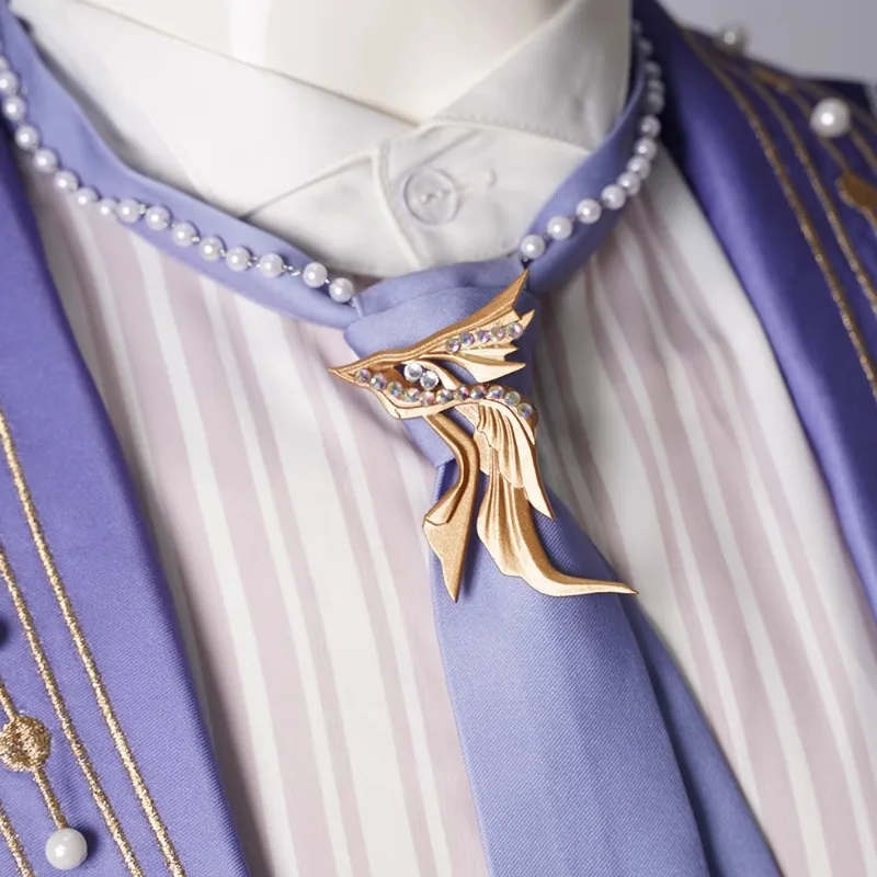 Rafayelv Cosplay Costume Game Love and Deepspace Sinking into the Endless Sea Top Shirt Pants Uniform Suit for Men Roleplay