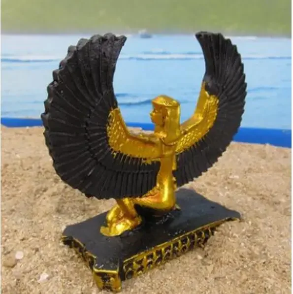 Copper Statue  Sand table sand accessories animal ISIS eagle king box therapy game production culpture crafts statue wholesale f