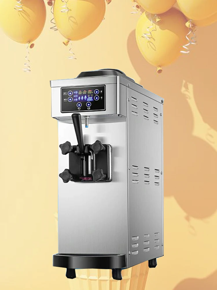 

Frozen Ice Cream Machine Desktop Single Flavor Soft Ice Cream Machine 220V/110V Ice Cream Making Equipment