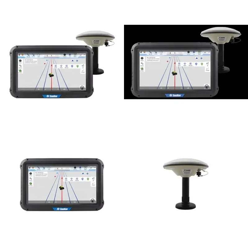 Manual Navigation Trimble Autosteer Guidance System SunNav AG100 PRO High Precision Agriculture Tractor GPS Guidance System