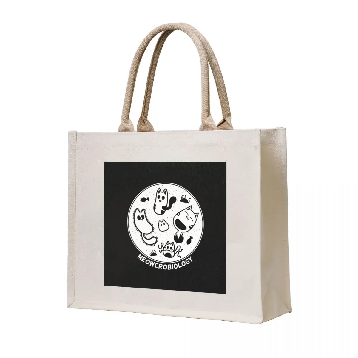 

Cats love Microbiology Tote Bag shopping trolley bag tote bag women the tote handbag