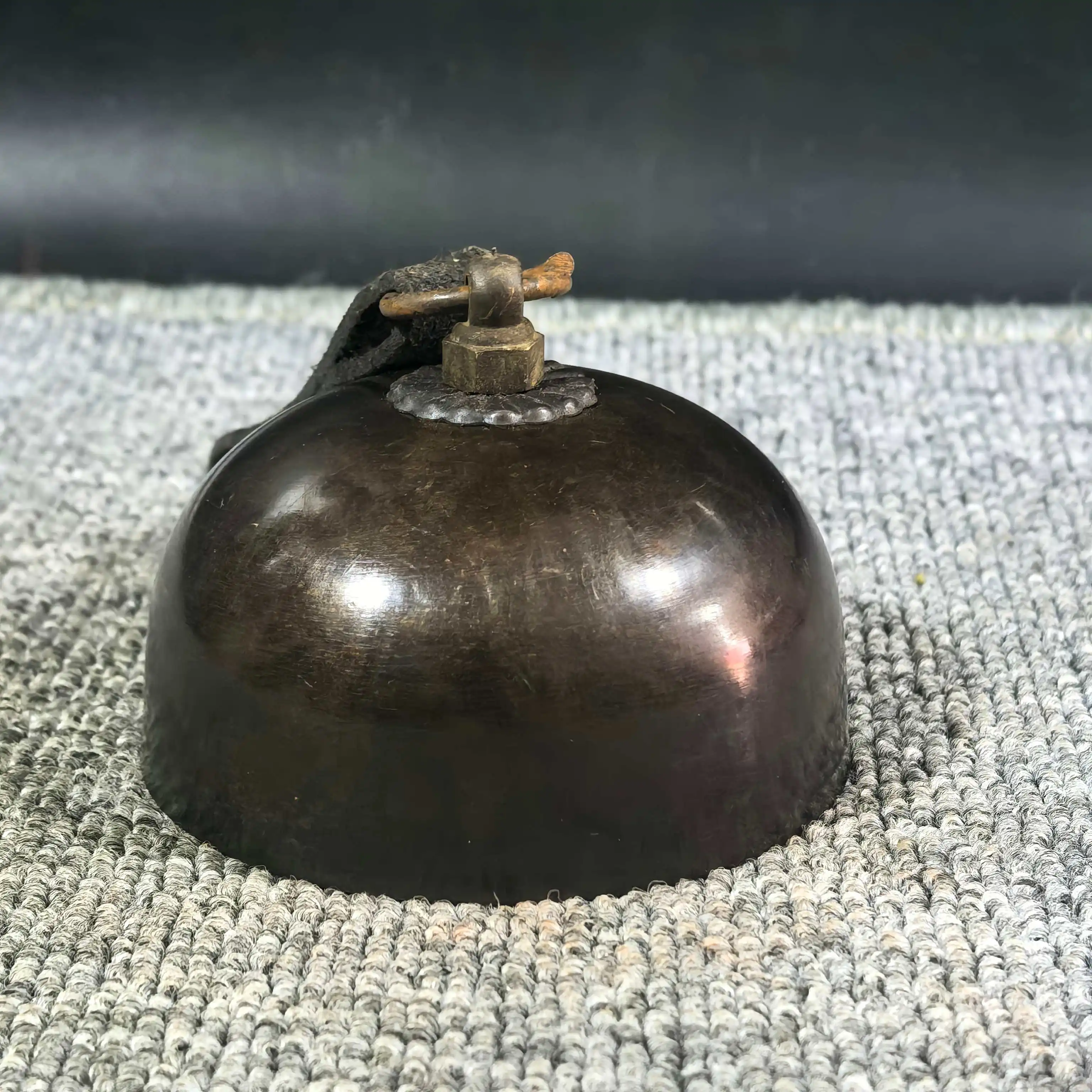 Pure copper bell, high volume wind chime, vintage all copper hanging pendant copper bell