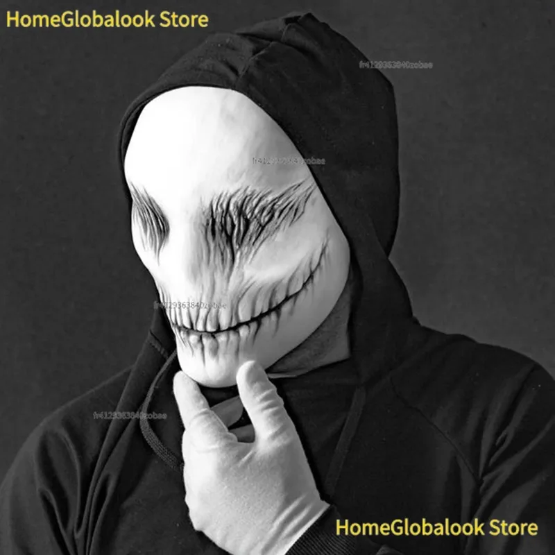 Halloween-Schädel-Cosplay-Kopfbedeckung, robuste, langlebige, realistisch simulierte Schädel-Kopfbedeckung, gruselige Horror-Maske für Geheimraum, Bar, Karneval, Halloween-Party-Dekoration und