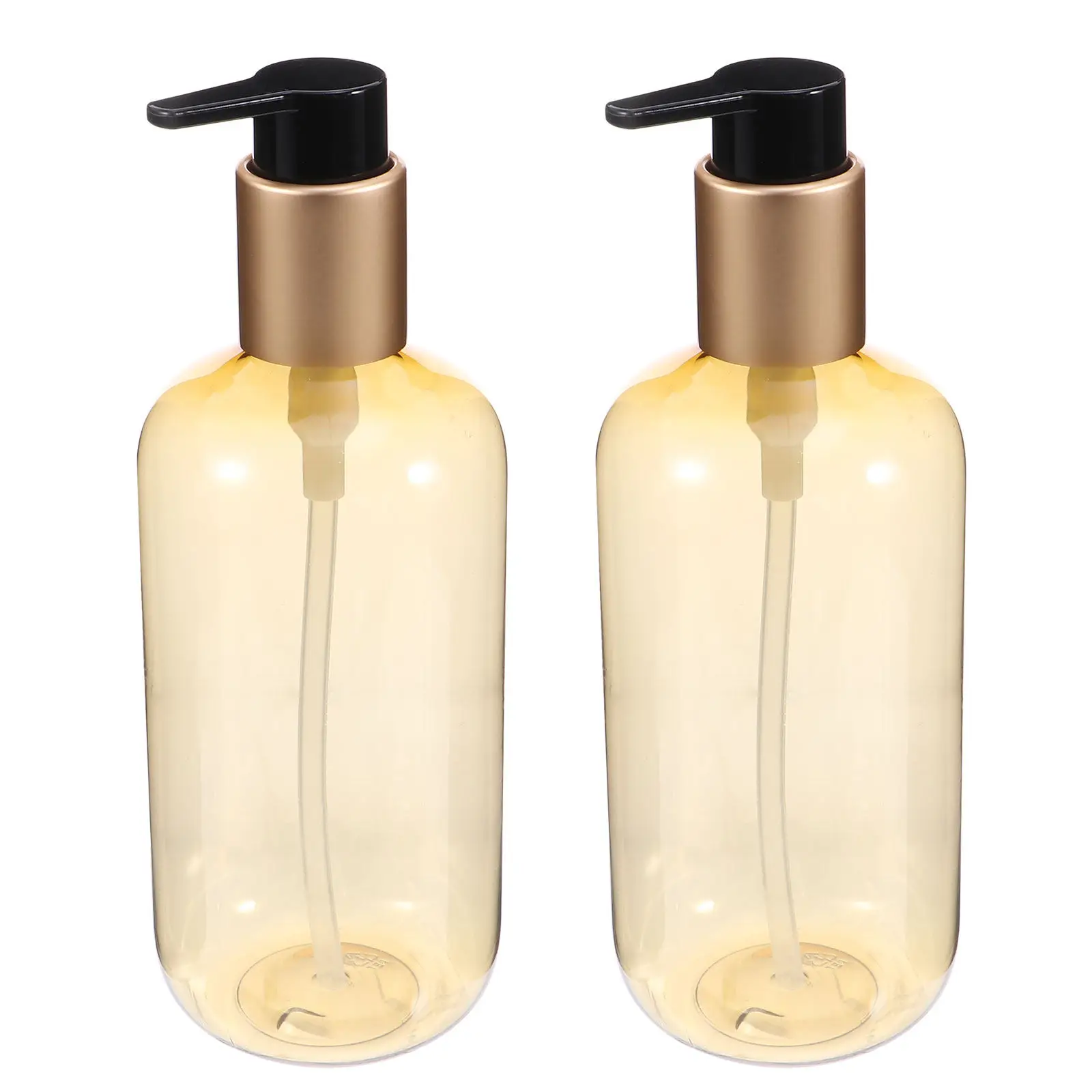 

2Pcs Press Bottle Compact Portable Dispensers Leak Proof Sub Packaging Bottles Travel Lotion Containers