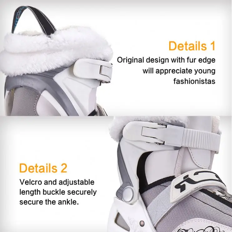 China High Quality short track professional skates adult Fibre Ice Skates shoes