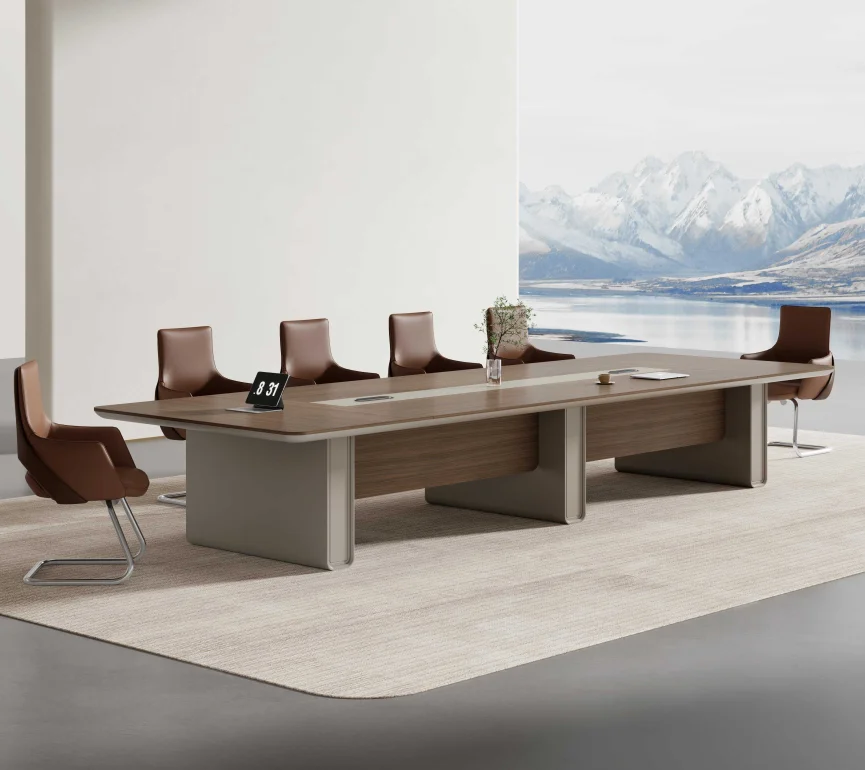 Eco-friendly Wooden Conference Table Modern Luxury Design For Hotel And Hospital Use Made In China