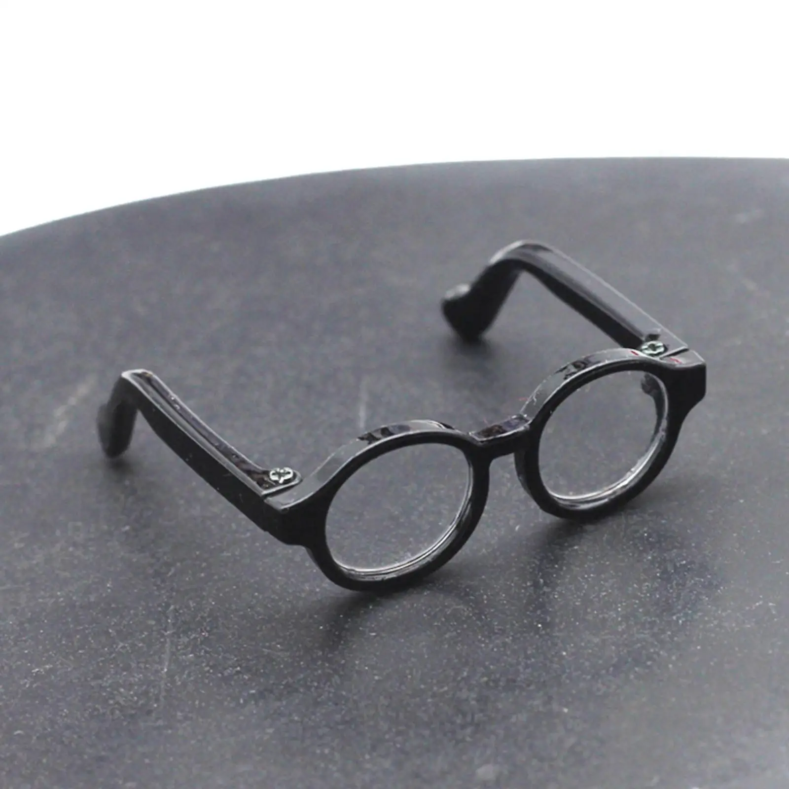 5X Śliczne okulary dla lalek Mini Dress Up Okulary przeciwsłoneczne Plastikowe lalki Dekoracje dla dzieci