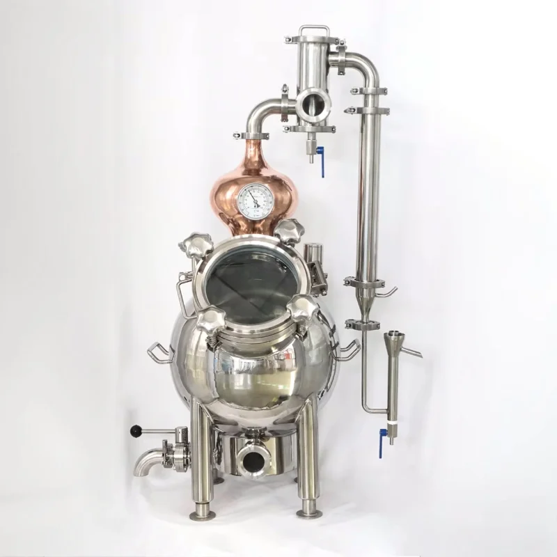 HOOLOO D42 معدات تقطير الكحول لتصحيح المنزل جهاز تقطير الأقمار جهاز تخمير الويسكي براندي لا يزال #3