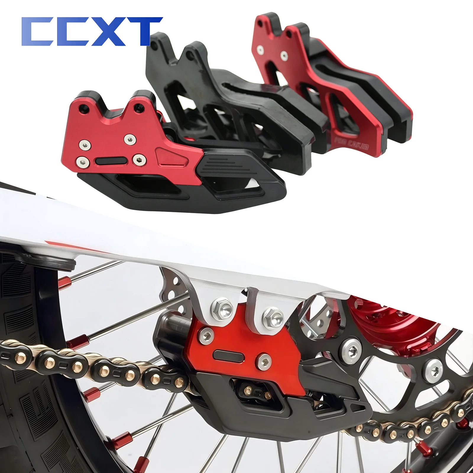 

Motorcycle CNC Chain Guard Guide For Honda CRF 150F 230F 250F CRF150F CRF230F CRF250F CRF250L CRF250M CRF300L RALLY 2003-2021
