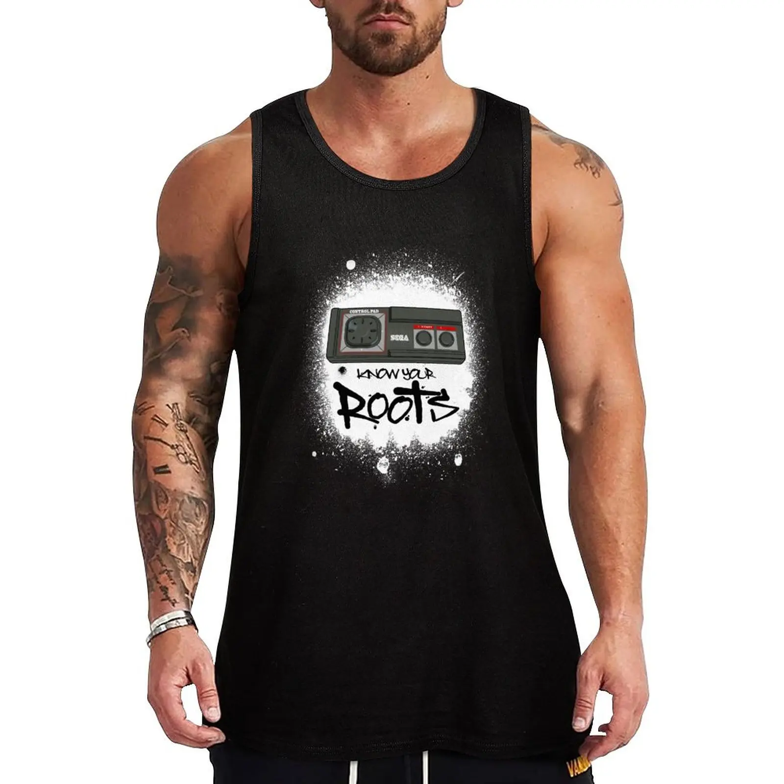 

Know Your Roots Tank Top man vest fashion 2025 man Men's clothing brands