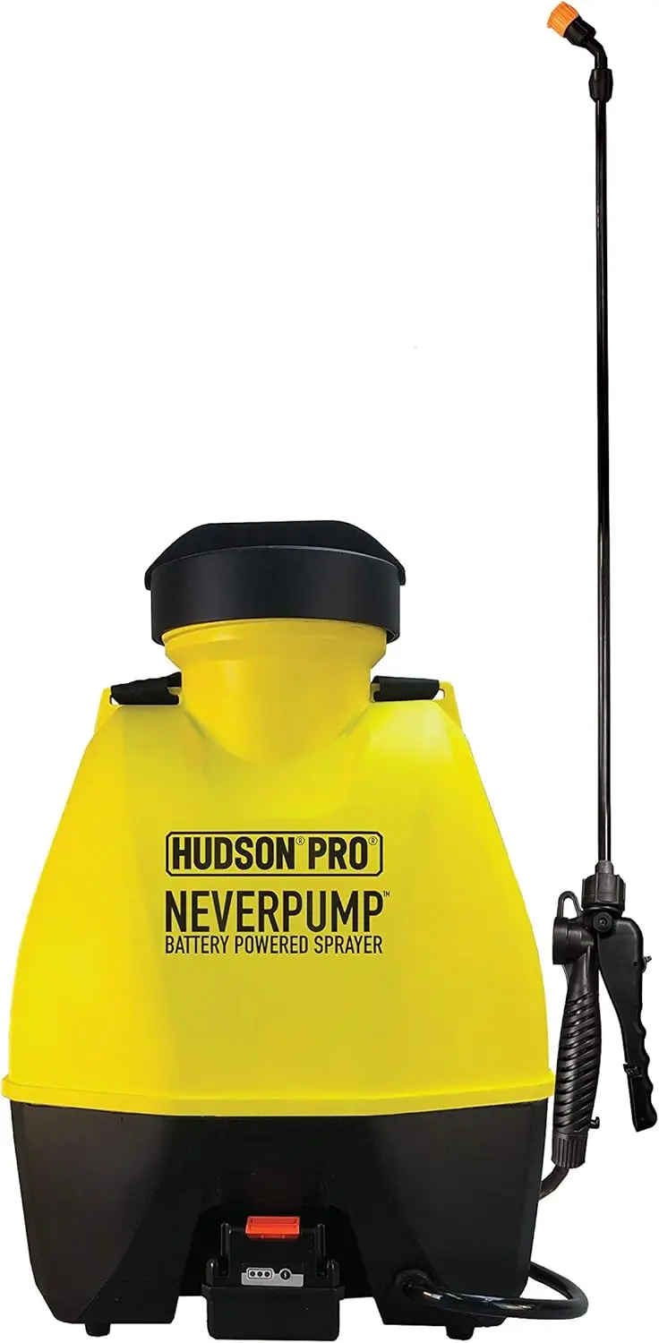 19001 4 Gallon NeverPump Bak-Pak Sprayer, Yellow