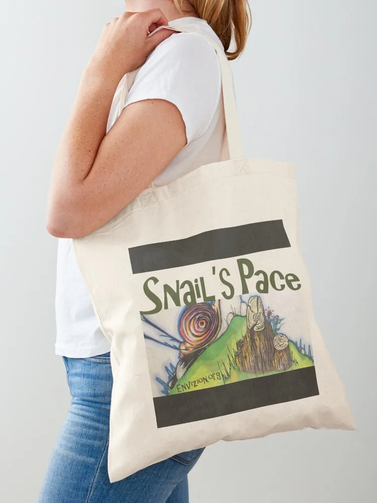 Snail's Pace Tote Bag large tote bag tote bag woman