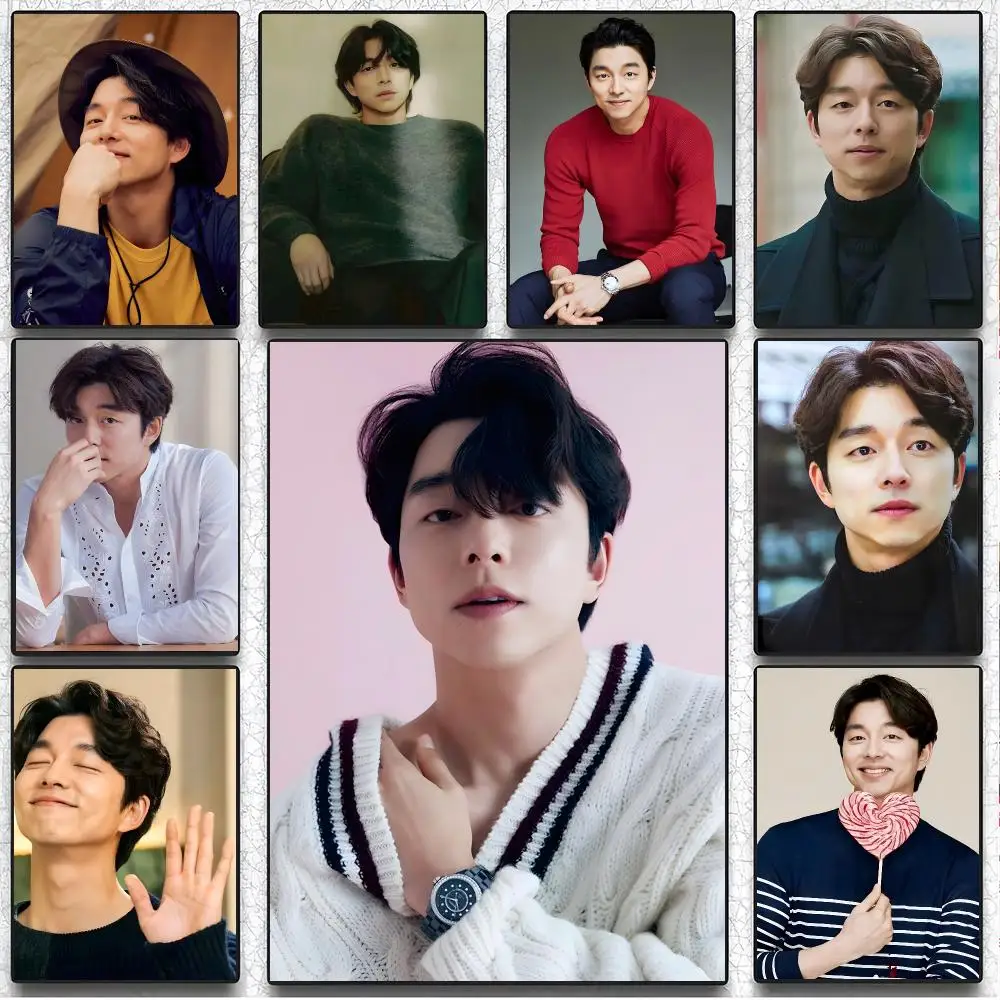 Gentle Celebrity G-Gong Yoo Poster Art Wall Decor Indoor Outdoor for Collectors