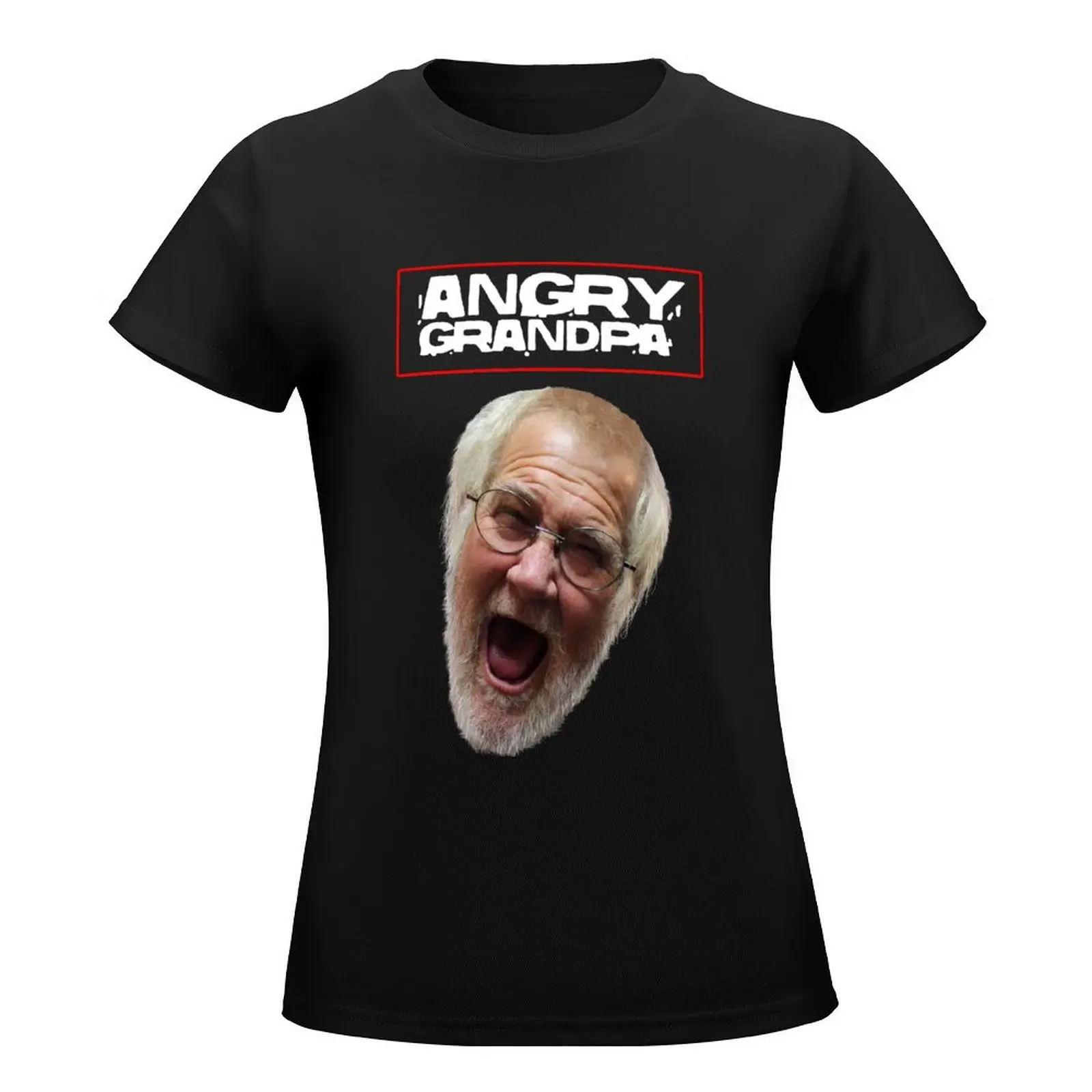 The Angry Grandpa Show on YouTube - AGP T-Shirt animal print shirt for girls tops Women tops