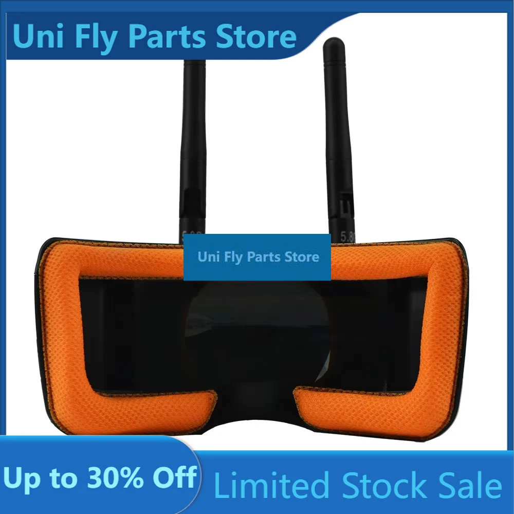 UniFlyLS-VR009 5.8Ghz FPV Goggles Video Headset 5.8G 40CH HD 3 Inch 16:9 Display Mini FPV Goggles For FPV Quadcopter Drones