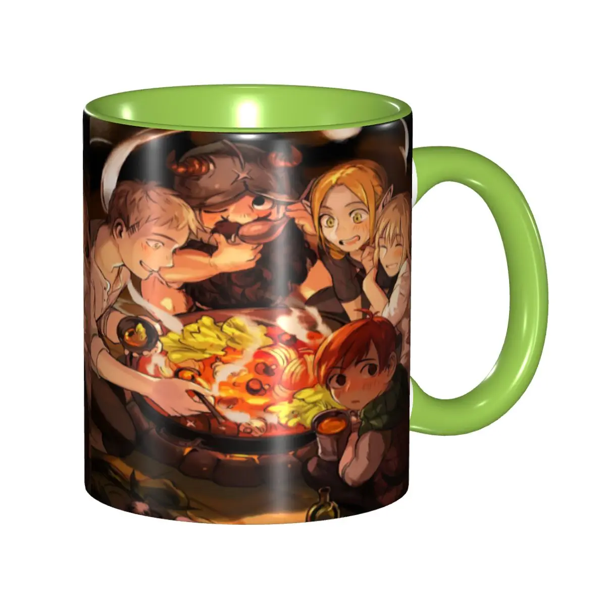 Delicious In Dungeon Mug Funny Ceramic Coffee Cups Tea Mugs Milk Cup Drinkware Gift for Woman Man DIY Custom