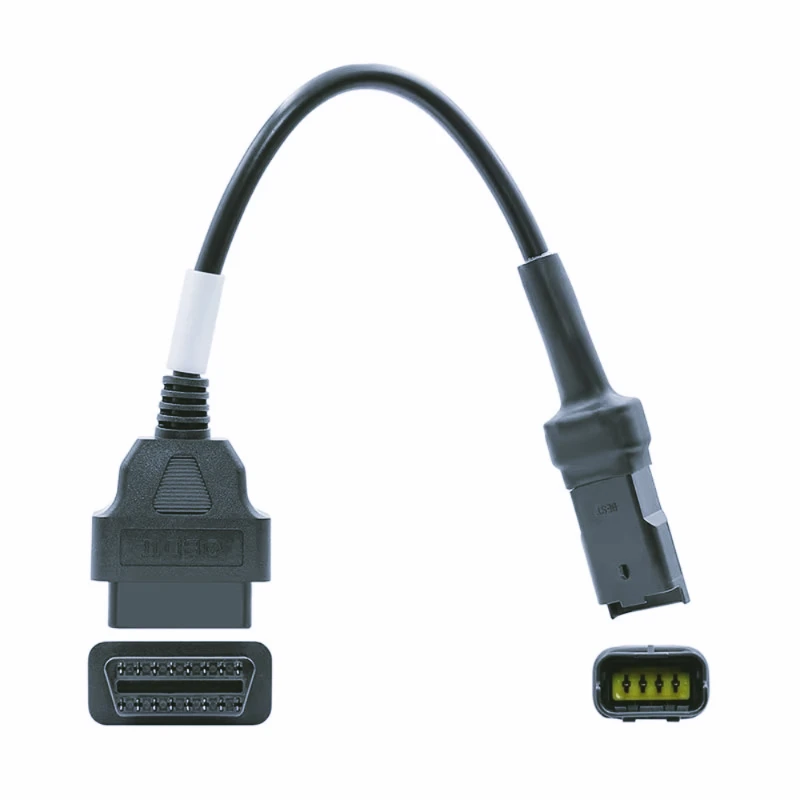 ZF-S ZF-S Cable de diagnóstico OBD para motocicleta Ducati, Conector de 4 pines