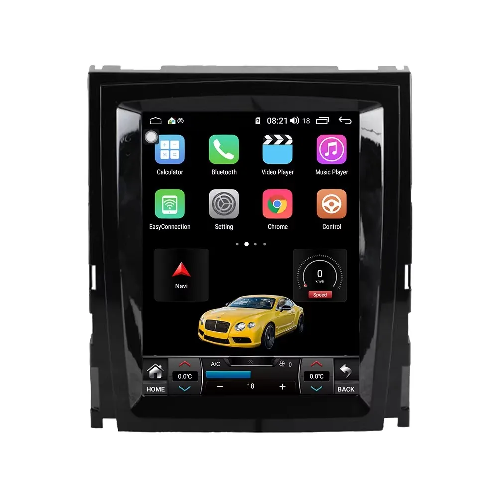 Android 14 For Cadillac Escalade 2007-2014 Carplay Car GPS Navigation Head Unit Stereo Multimedia Player Radio Tape Recorder