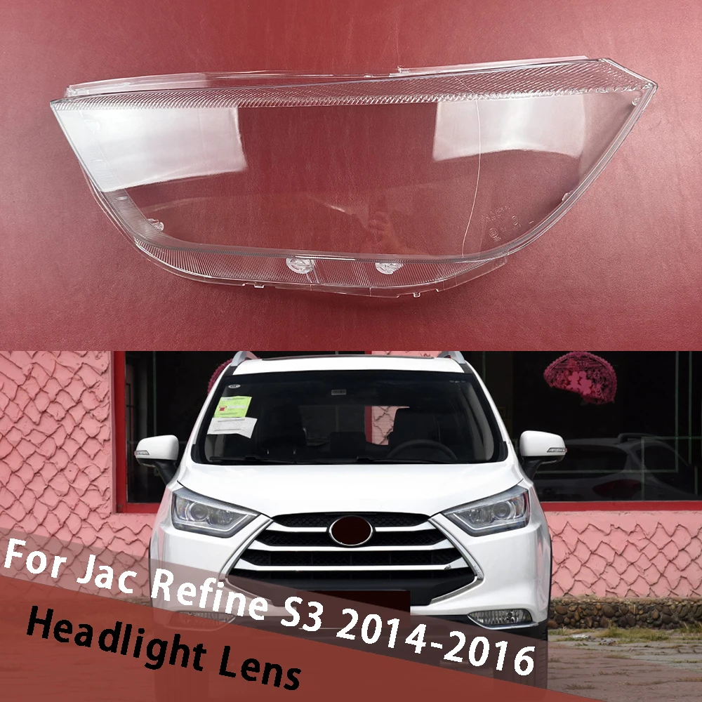 

For Jac Refine S3 2014 2015 2016 Headlamp Cover Transparent Lamp Shade Case Headlight Shell Lens Plexiglass Replace Lampshade