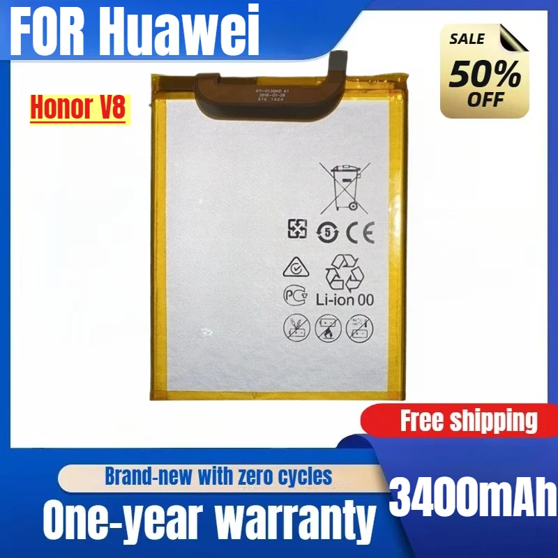 

Suitable for Honor V8 Huawei Mobile Phone Battery High Quality High Capacity Battery Replacement Battery