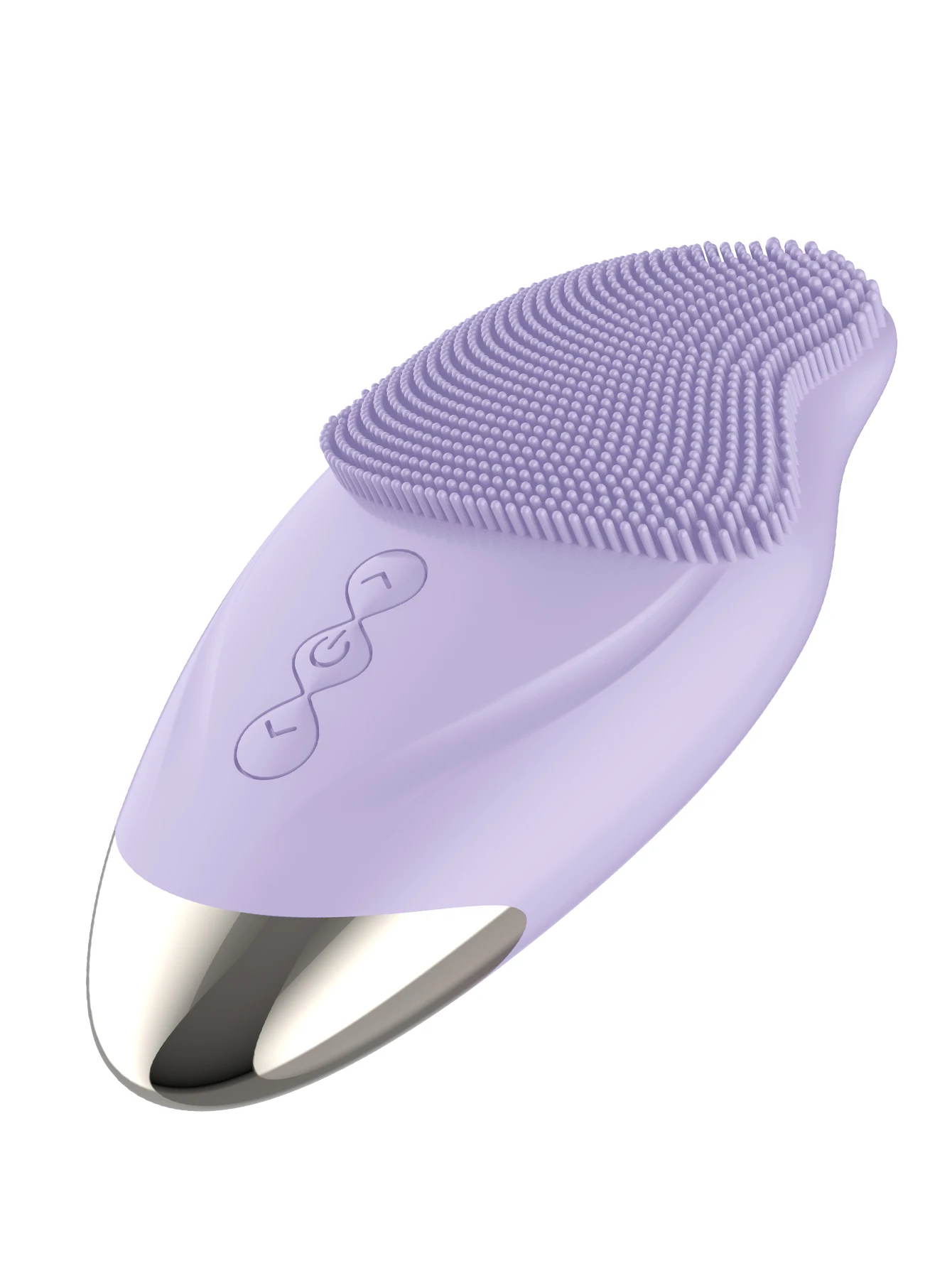 Electric silicone cleansing brush USB sonic cleanser waterproof high-frequency vibration massager skincare device