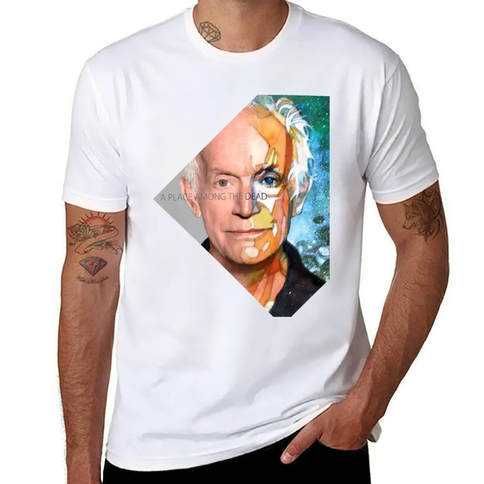 

A PLACE AMONG THE DEAD: Lance Henricksen T-Shirt t shirts cotton 100% essential t shirt T-Shirt