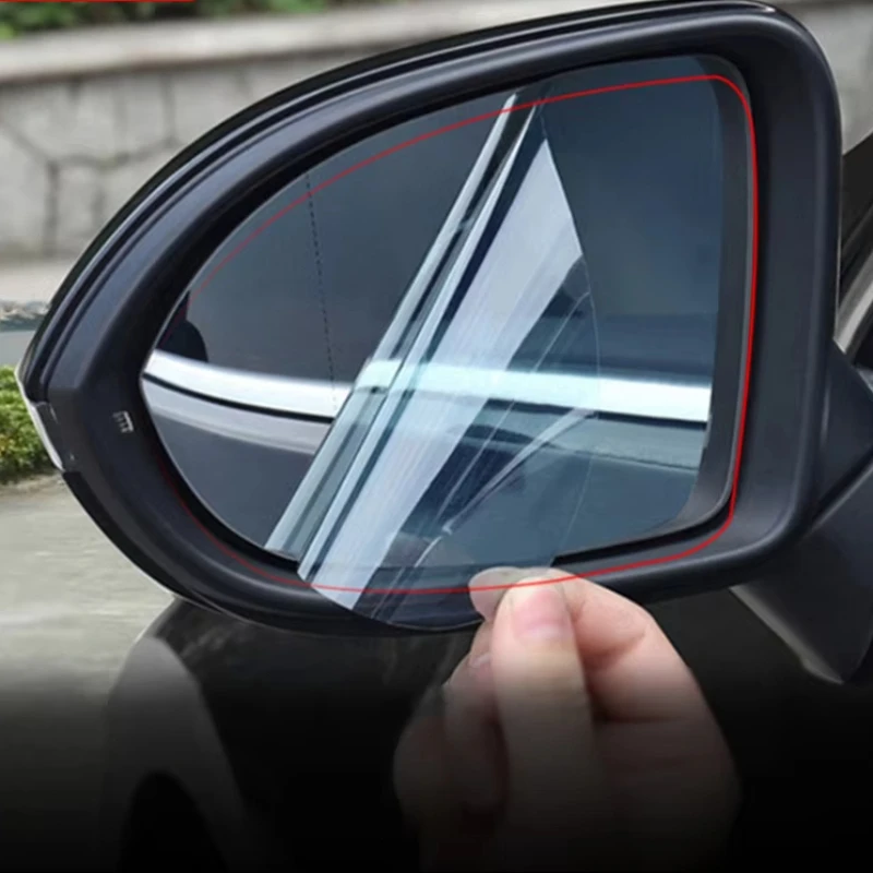 

For BYD Atto 3 Yuan Plus 2022 2023 Car Mirrors Glass Anti-Fog Film PET Nano Coating Material Rain Snow Protection Accessories