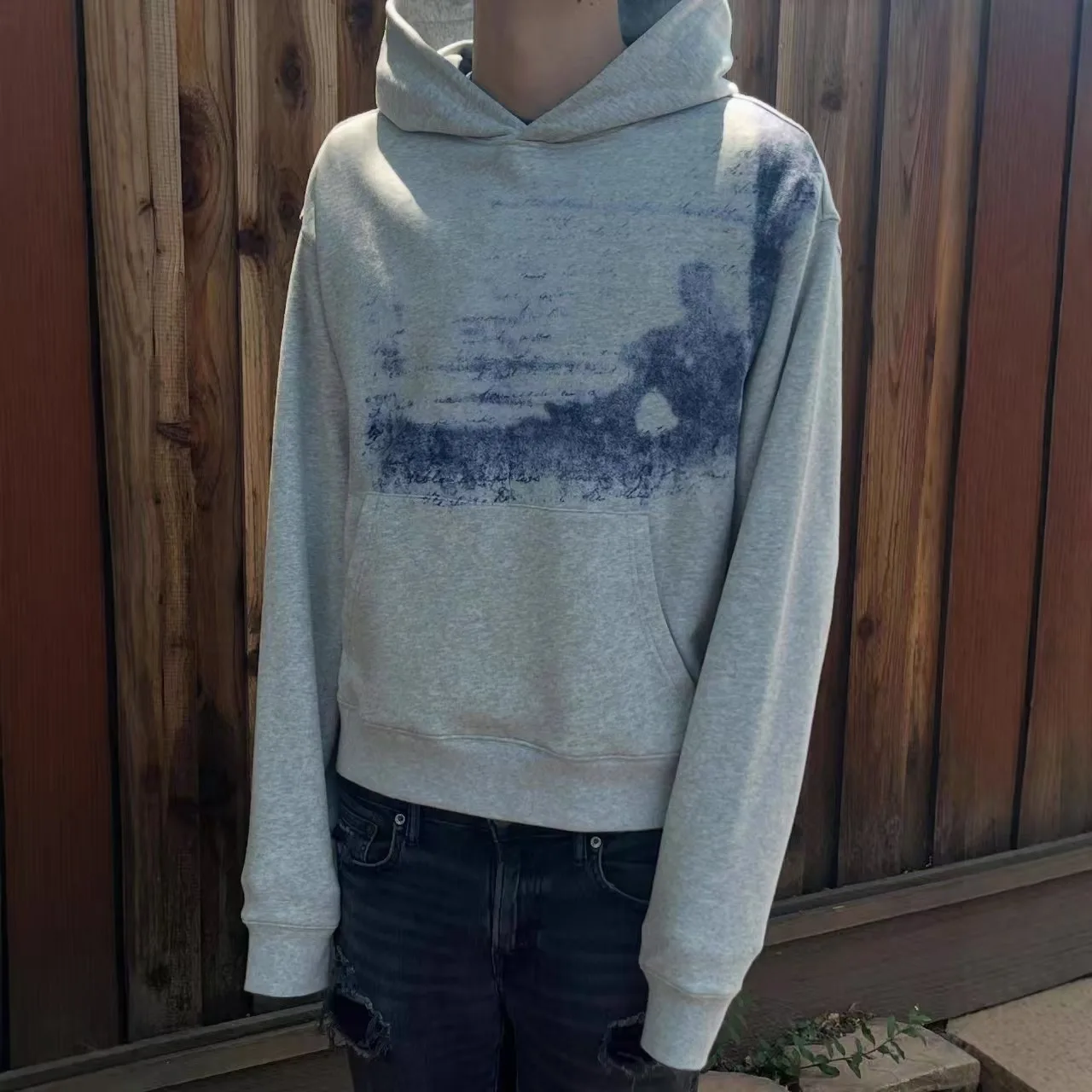 Sudadera con capucha con estampado Retro gótico gris americano Y2k para hombres y mujeres, moda Hip Hop, Jogger, sudadera informal de gran tamaño