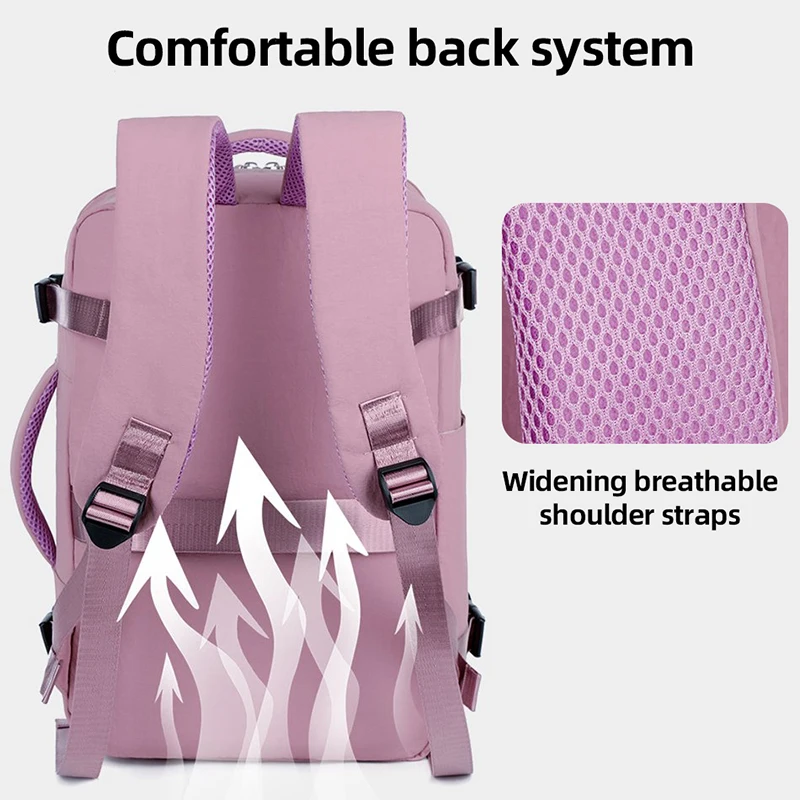 المرأة حقيبة السفر التنقل المشي لمسافات طويلة التخييم حقيبة تسوق كمبيوتر محمول كلية المدرسية رحلة عمل الأمتعة حقيبة يد