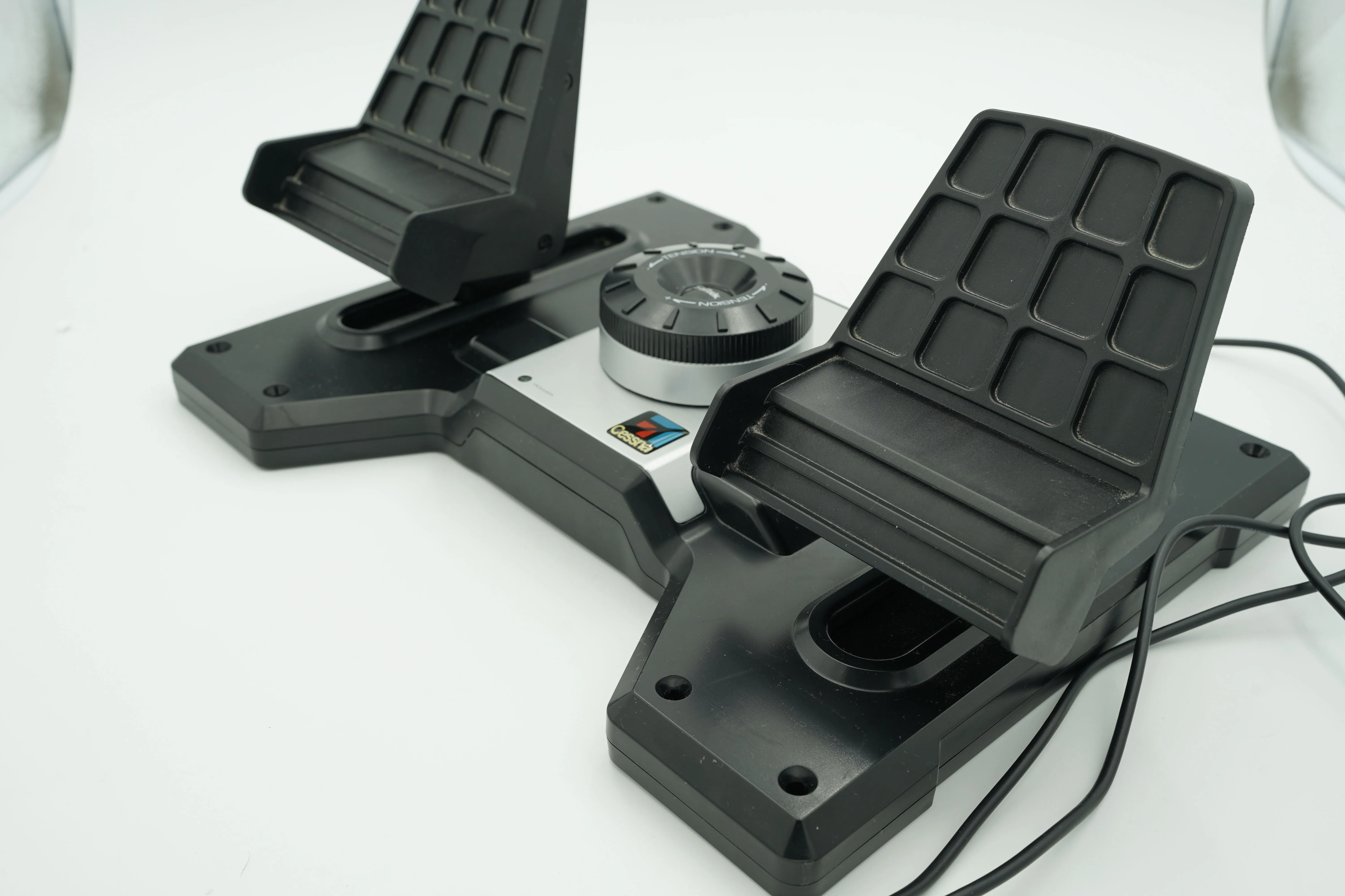 Saitek Logitech Cessna, Foot Rudder, Flight Simulator