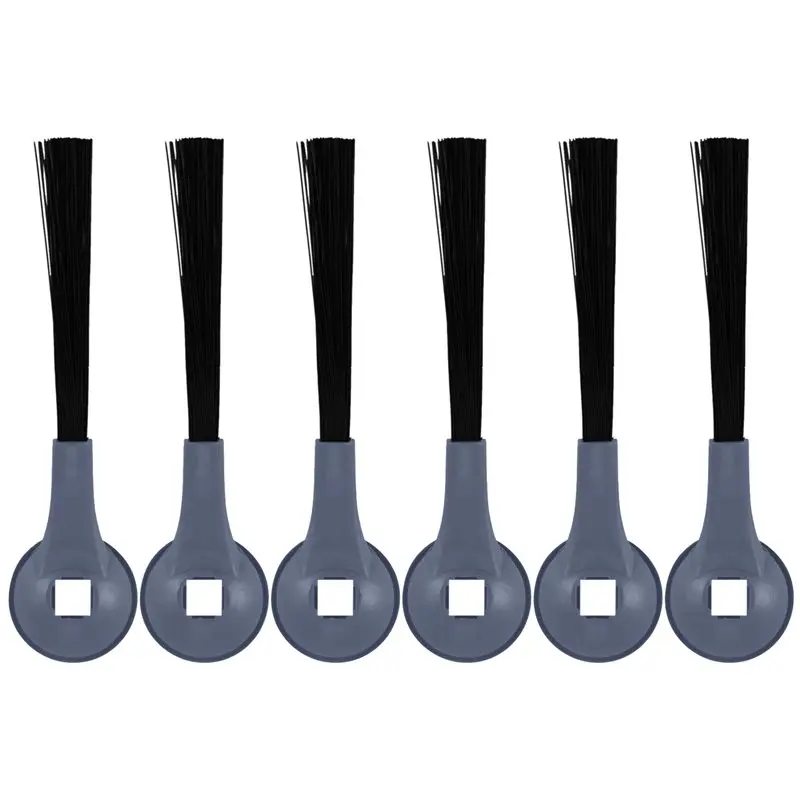 MLGB-6 Pack Side Brushes Compatible With Shark Iq Robot R101ae,Rv1001ae,Rv1000 Vacuums,Sweeping Robot Accessories