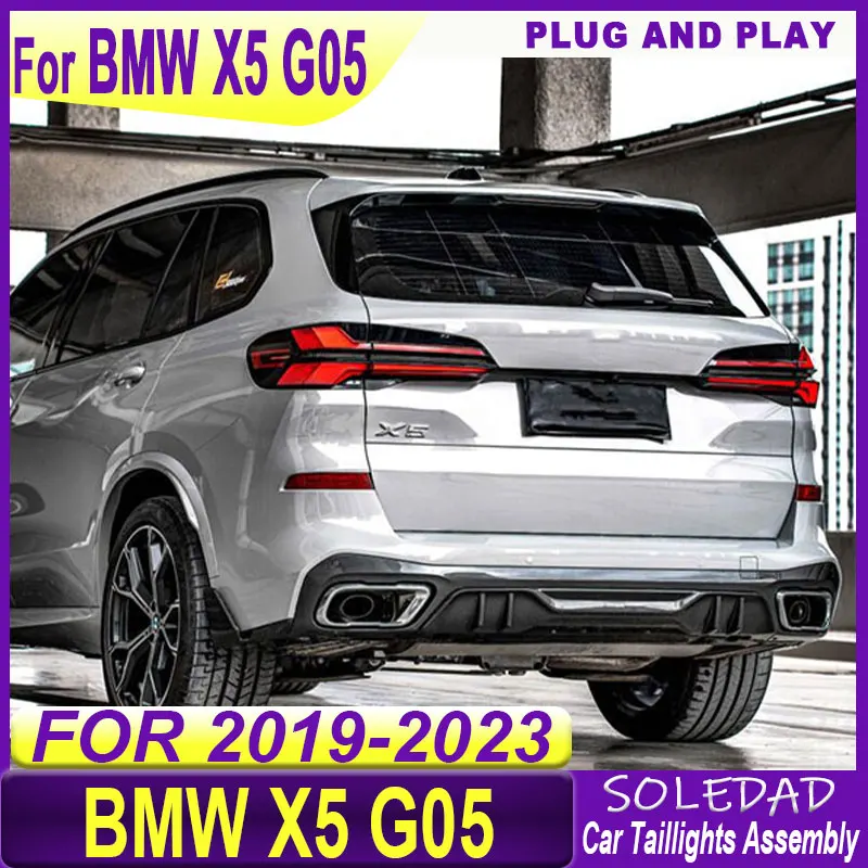 Car Taillight for BMW X5 G05 2019 2020 2021 2022 2023 Auto Taillight Assembly Upgrade 2024 The Newest Style Design taillight