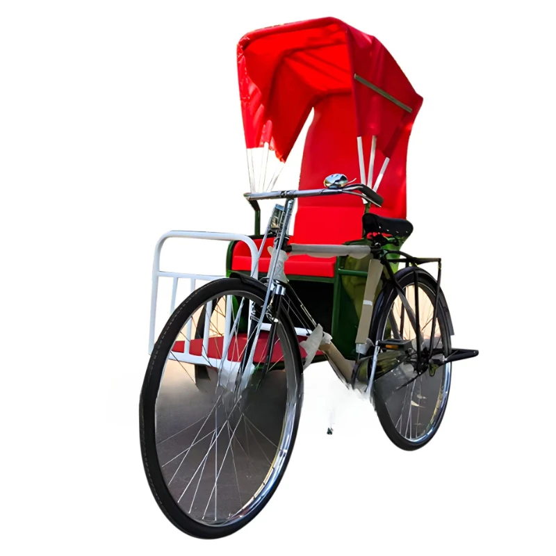 

Steel two wheeled carriage four custom sightseeing tour passenger transport