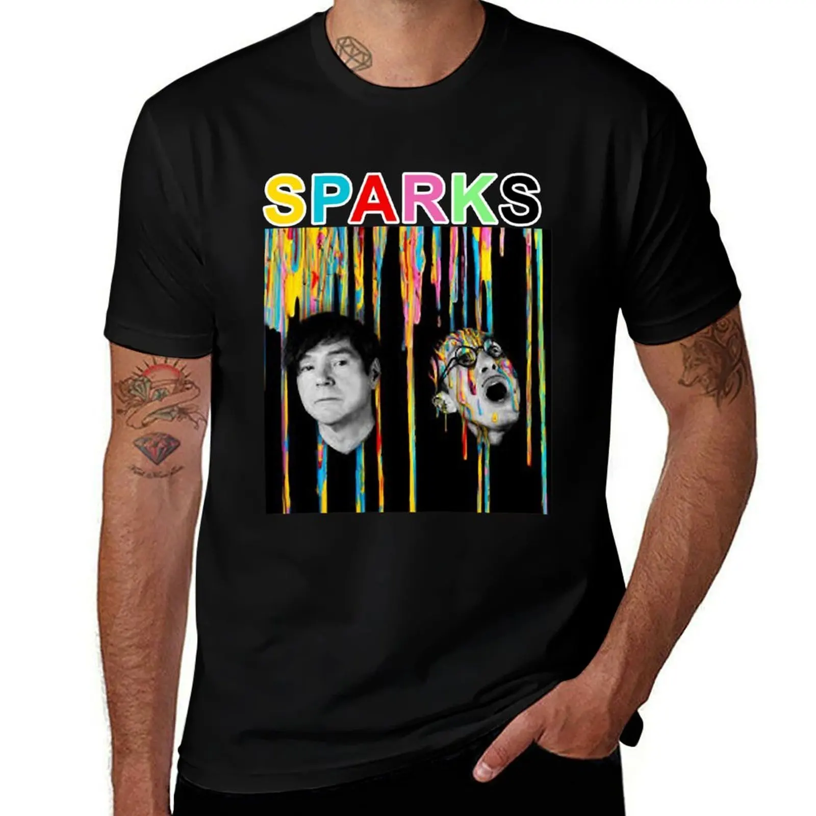 

Sparks Band T-Shirt Casual Soft Cotton Short Sleeve Tee