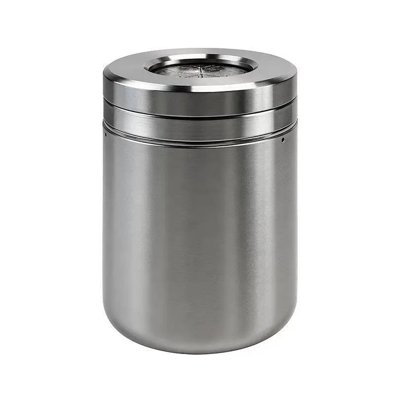 New high-grade light luxury decompression, vehicle ashtray thickened 304 stainless steel rotary closed anti-fly ash ashtray