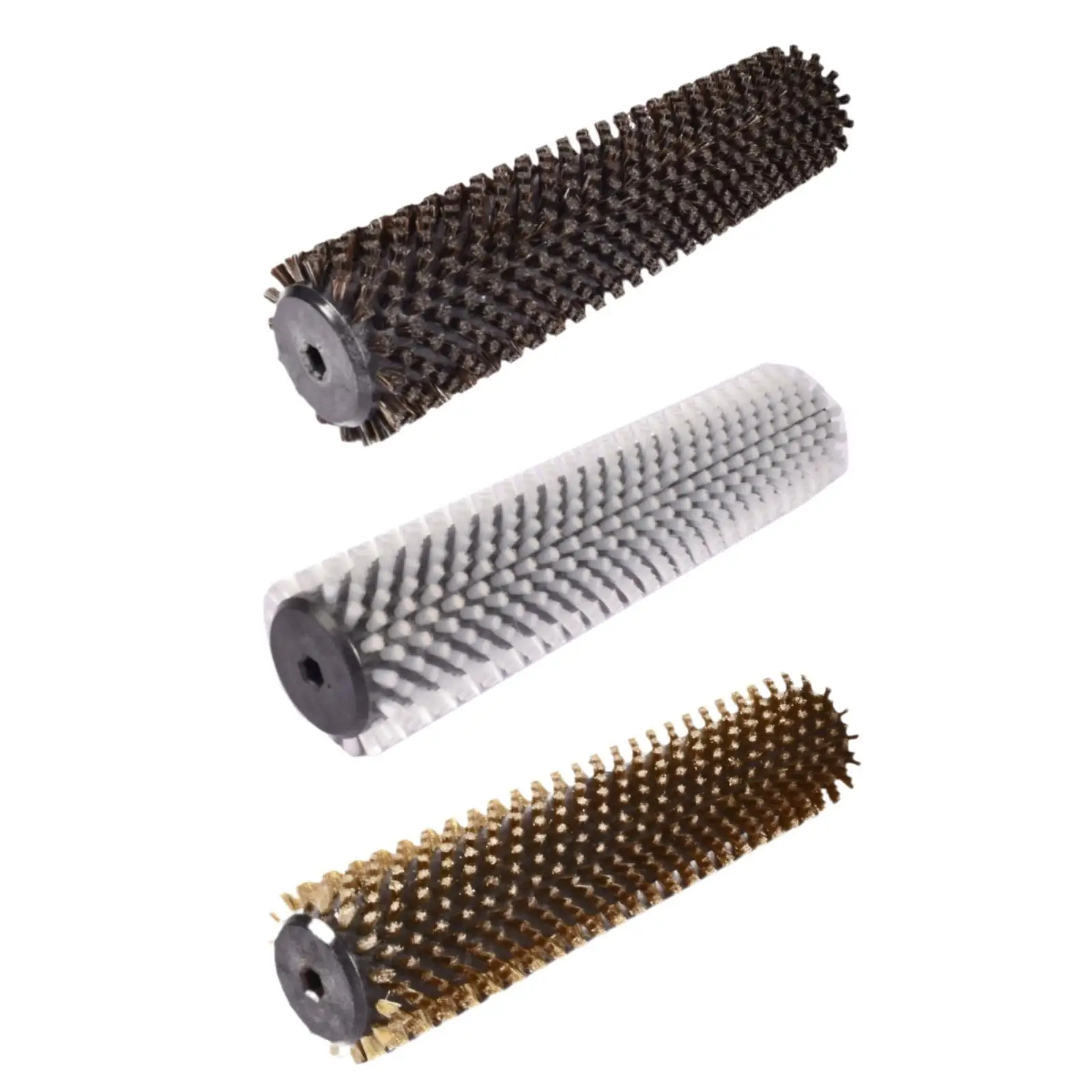 Ski Wax Brush Nylon Rolling Polishing Brush for Quick Snowboard Maintenance Electric Waxing Tool Supplies Compact Design