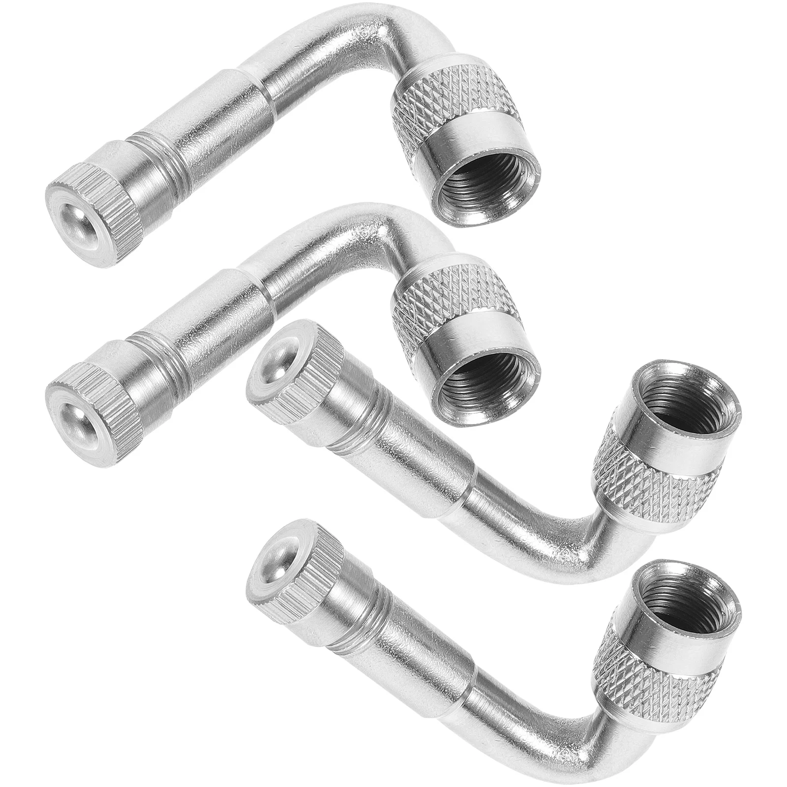 

4 Pcs Air Valve Extension Rod Bike Inflation Extensions Universal Stem