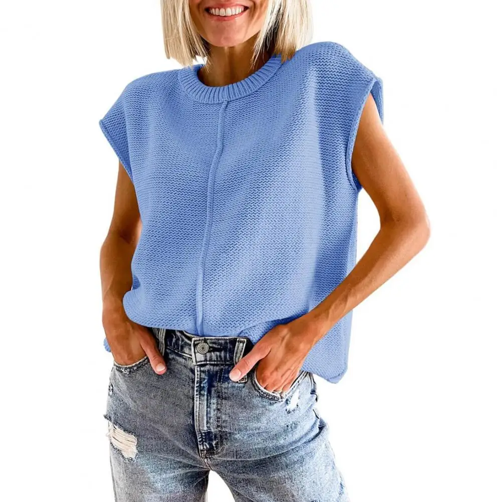 Loose Women Blouse Knitted Shirt Short Raglan Sleeves Elastic Pure Color Pullover Sport Top Sweater Blouse Summer