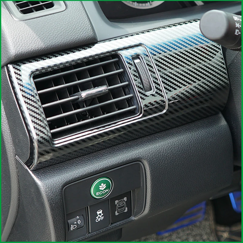 

Car Styling For Honda Accord 2013-2016 9th Instrument Vent Center Control Panel Cover Trim Decorate Moulding Auto Accessories